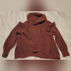 Express Cowl Neck Sweater small